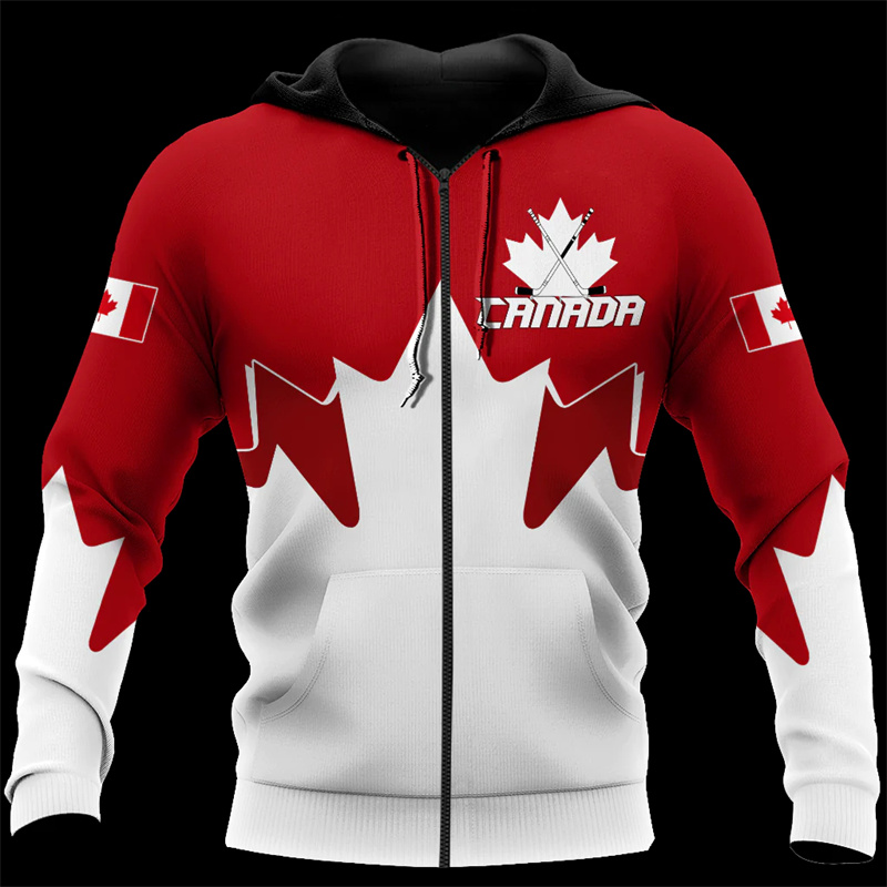 カナダムースフーディー「カナダは私のDNAに刻まれている」3 - Street Fashion Canada のレビューと価格