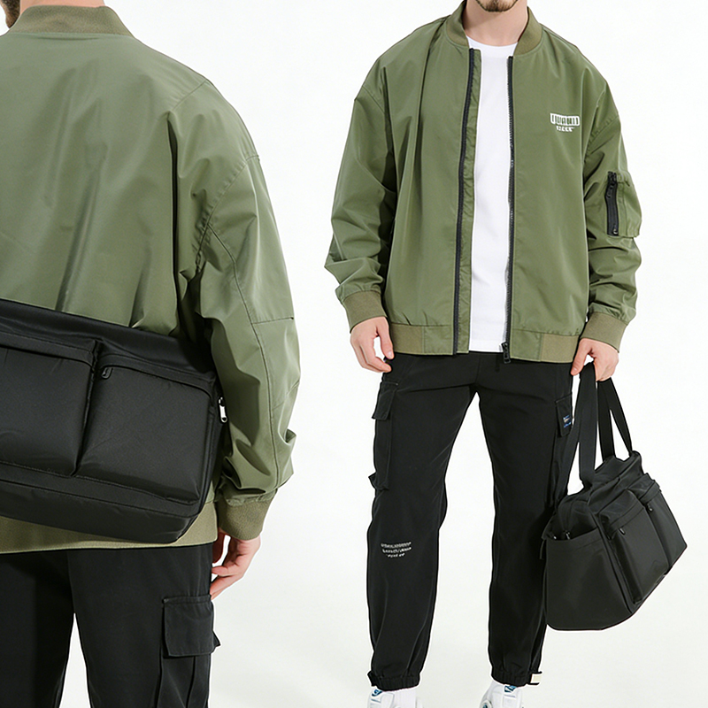 2025年新作 日本風軽量クロスボディバッグ メンズ 防水多 - Street Fashion Men 2025 のレビューと価格